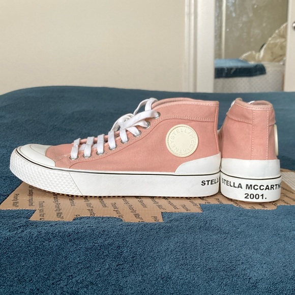 Skate Shoes Pink Stella Mccartney Canvas Sneakers Stella McCartney
